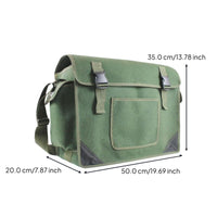 Foldable tool bag with pouches