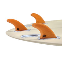 Surfboard Fin Single Tab/FUT Base Honeycomb Fiberglass Fin Solid Color