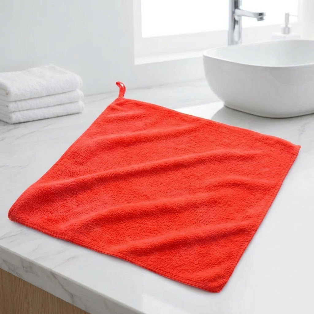 Thick Microfiber Cloth and Cleaning Cloths, 30x30cm Microfibre Cloth for Kitchen and Car, Super Absorbent Microfibre Cloth for Home