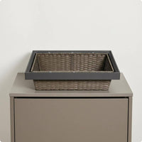 Pull out Pants Rack Soft Close Pull out Storage Basket Space Saving