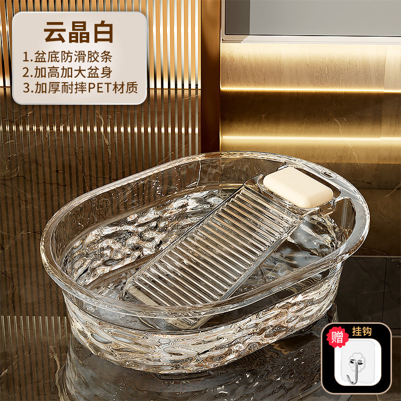 White / L with Washboard-box