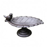 Cast Iron Bird Feeder Pedestal Base Garden Decor Decorative for Balcony