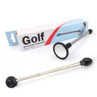 Chip Direction Indicator Alignment Rod Telescopic Golf Club Attachment Face Aimer for Beginners