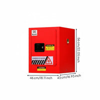 Fireproof Chemical Locker Fireproof Chemical Storage Cabinet Fireproof Container Fireproof Storage Locker Hazardous Materials Cabinet Sturdy Steel Construction Spill Containment Secure Design Suitable for Industrial Use Research Facilities