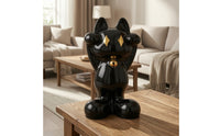 Fortune Cat Figurine Modern Cat Figurine Fortune Ornament for Entryway