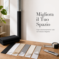Self-Adhesive Linen Fabric Pipe Wrap for Decoration and Concealment