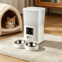 Automatic Pet Feeder Anti-Jam Timed Pet Feeder No Network Connection