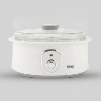 Electric Yogurt Maker Homemade Yogurt Maker with Glass Jars Appliance Healthy Single-Touch for Beginners, Kitchen, Countertop