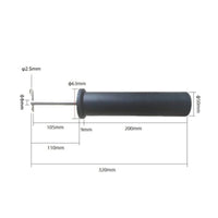 Secure Hanging Plate Bar with Safety Pin Non-Slip Loading Pin Rust-Proof Weight Plate Holder Easy-Insert for Athletes