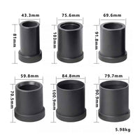 6 Pieces Bush Removal Tool Automotive Bush Installation Tool Heavy-Duty Press and Pull Sleeve Kit for Mechanics