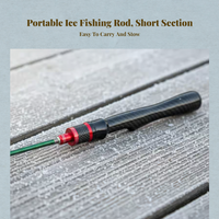 Ice Fishing Rod, Soft Action, Adjustable Handle, Lake