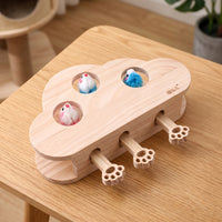 Pouncing-and-Play Cat Toy Mental Enrichment Cat Activity Toy Engaging for Cats, Kittens, Solo Activity