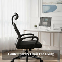 High-Back Ergonomic Chair Height Adjustable Office Furniture for Distant Workers