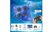 Toy Aircraft with Handheld Controller Controller Beginner-Friendly Drone 3d Flip