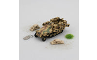 1/144 Scale Tank Miniature Ready to Display German Armored Behemoth Model Tank Model Historically Accurate Collectible for History