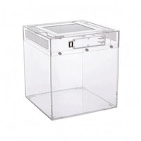 Transparent Acrylic Reptile Enclosure Ventilated Reptile Enclosure Front Opening Acrylic Terrarium Thickened