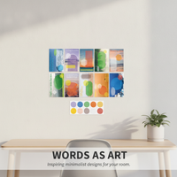 Anime Cartoon Postcards Wall Decor Set for Bedroom Dorm