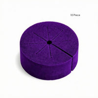 10 Pieces Propagation Plug Slotted Top Hydroponic Foam Plug Central Hole