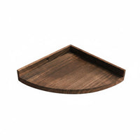 Fan-Shaped surface-mounted Shelf toolno-drill installation Fan-Shaped Corner Shelf
