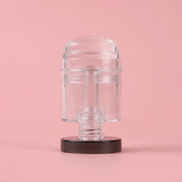 Nail Stamp Tool, Rotatable and Adjustable Size Silicone for Manicure and Decoration, Transparent Kit