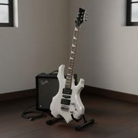 Complete Set Starter Electric Guitar Kit Easy to Play 24 Fret Electric Guitar Ergonomic Body for Beginners