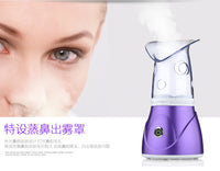 香薰热喷蒸脸器补水仪加湿器面部喷雾仪美容仪蒸脸仪家用批发 美规
