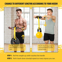 Forearm Trainer Home Gym Equipment Grip Strengthener Wrist Developer Arm Muscle Exerciser