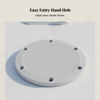 Inspection Deck Plate, Round, Watertight Cover for Boat, Yacht, Kayak