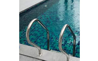 Long-Lasting Stainless Steel Pool Ladder Polished in-Ground Pool Ladder Stable Heavy-Duty for Backyard Pools