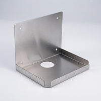 Heavy Duty Shelf Bracket with Tray Thickened Stainless Steel Shelf Bracket Rustproof Support Brackets Space-Saving for Restaurants