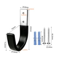 Heavy Duty Garage Hook Strong Load-Bearing Large Tool Storage Hook Long-Lasting