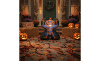 Halloween Skeleton Inflatable with Printed Bones Self-Supporting Skeleton Inflatable Compact Outdoor for Yard, Courtyard
