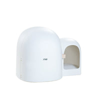 Litter Box with Entry Tunnel Easy to Clean Pet Supply Minimalist for Apartment