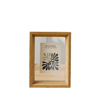 Double-Sided Transparent Acrylic Photo Frame for Display
