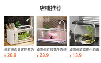 乌龟饲养缸家用生态造景爬宠饲养箱小型豪华爬台底部排水专用鱼缸
