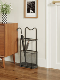 Iron Cat Ear Design Umbrella Stand for Entryway