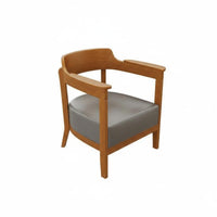 Woven Rope Lounge Chair Sturdy Wood Frame Indoor Furnishing Foldable Design Floor Protection for Cafe Owners, Adults