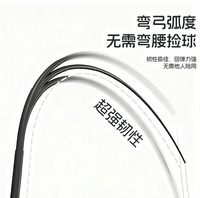 羽毛球训练器单人打回弹一个人运动器材儿童老人室内户外练习神器