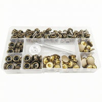 50 Pieces Screw Type Snap Fastener Sleek Design Screw Back Snap Fastener