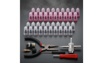 40 Pieces Tire Repairing Kit Compact Tire Plug Kit Easy to Use Vehicle Accessory