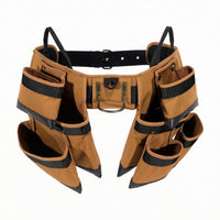 Multi-Compartment Tool Apron Open Compartments Tool Storage Apron Reinforced Edges