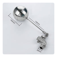 Automatic Stainless Steel Buoyant Valve Heavy Duty Buoyant Valve with Adjustable Elbow for Plumbers, Diyers