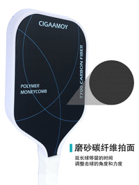 Professional Pickleball Paddle, Carbon Fiber T700, Competition Grade
