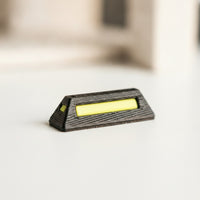 Miniature Parking Stopper 1:64 Scale Dollhouse Parking Barrier Low-Height
