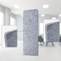 Acoustic Baffle Panel Slim Partition Long-Lasting for Coworking Areas