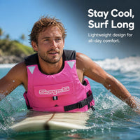 Professional Portable Buoyancy Life Vest for Adults - Rafting, Boating, Diving, and Water Sports