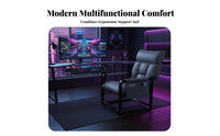 Reclining Chair with Footrest Comfortable for Long Sitting Reclining Gaming Chair with Footrest Ergonomic Design sturdy Duty
