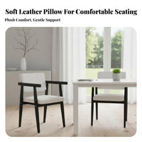 arcd rear Dining Chair Nordic design Accent Seat Modern Aesthetic for Families