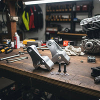 2 Inch Lowering Kit Aircraft Grade Aluminum Alloy for Custom Bike Build