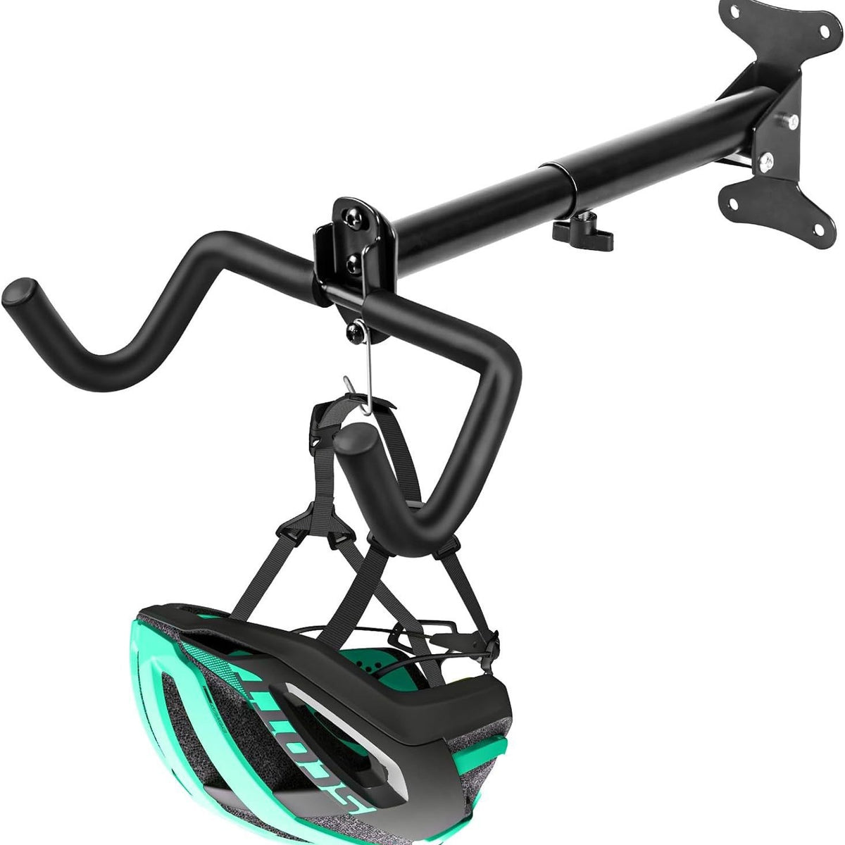 Adjustable Wall Mount Bike Hook with Telescopic Option